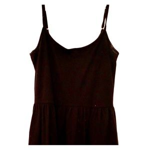 Gap Black Spaghetti Strap Dress